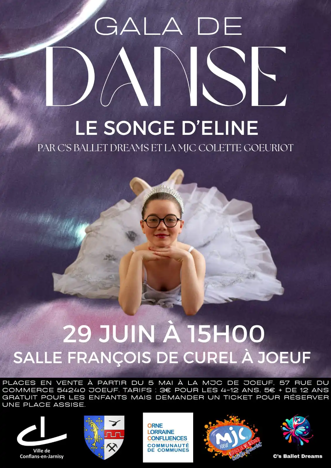 Gala de danse : Le songe d'Éline actualités ballet